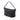 Black Gucci GG Canvas Boat Shoulder Bag