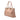 Pink Gucci Metallic Pebbled Calfskin Bella Satchel