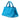 Blue Prada Large Canvas Canapa Logo Satchel