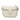 White Saint Laurent Embossed Logo Leather Flap Shoulder Bag
