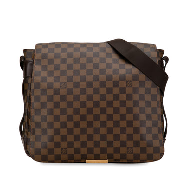 Brown Louis Vuitton Damier Ebene Bastille Crossbody Bag