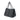 Gray Bottega Veneta Embroidered Intrecciato Trimmed Nappa Chain Handbag