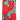 Red Hermès Les Zebres Silk Twilly Scarf Scarves