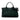 Green Prada Canvas Canapa Righe Striped Satchel