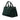 Green Prada Canvas Canapa Righe Striped Satchel