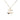 Gold Chanel CC Gold Plated Camellia Pendant Necklace