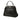 Black Fendi Mini Leather Lace Up Peekaboo Iconic Satchel