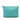 Turquoise Blue Chanel Medium CC Chevron Caviar O Case Clutch