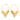 Gold Louis Vuitton Gold Plated Essential V Hoop Earrings