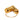 Gold Louis Vuitton Gold Plated Essential V Hoop Earrings