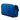 Blue Chanel Medium CC Quilted Suede Whipstitch Single Flap Shoulder Bag