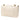 Gold Chanel New Travel Line Medium Metallic Nylon Single Flap Shoulder Bag