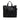 Black Fendi Large Zucca Jacquard Shopper Tote Satchel