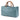 Blue Gucci Medium Calfskin Bamboo Shopper Satchel
