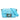 Blue Fendi Joshua Vides Mini Nylon Convertible Baguette Satchel - Designer Revival