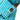Blue Fendi Joshua Vides Mini Nylon Convertible Baguette Satchel - Designer Revival