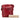 Red Bottega Veneta Nappa Intrecciato Grommet Crossbody - Designer Revival