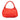 Red Bottega Veneta Nappa Intrecciato Parachute Tote