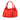 Red Bottega Veneta Nappa Intrecciato Parachute Tote - Designer Revival