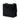 Black Chanel Mini Square Calfskin Coco Embossed Flap Crossbody Bag