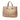 Gold Gucci Leather Bright Bit Satchel