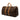 Brown Louis Vuitton Monogram Keepall 60 Travel Bag