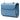 Blue Gucci Mini Microguccissima Emily Crossbody
