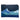 Blue Hermès Togo Swift Endless Road Clutch - Designer Revival