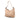 Beige Fendi Zucchino Canvas Shoulder Bag