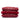 Red Chanel Medium Quilted Lambskin 3 Accordion Flap Shoulder Bag