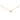 Gold Louis Vuitton Gold Plated Essential V Necklace