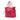 Pink Prada Saffiano Trimmed Tessuto Tote