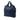 Blue Prada Vitello Daino Shopper Tote