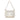 White Chanel Caviar Perforated Hollywood Accordion Flap Shoulder Bag