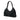 Black Gucci GG Canvas Jackie Bardot Shoulder Bag