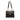 Black Chanel Caviar Front Pocket Chain Tote