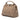 Brown Fendi Mini Leather Iconic Peekaboo Satchel - Designer Revival