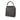 Gray Gucci Calfskin Bamboo Flap Top Handle Bag Satchel