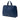 Blue Prada Saffiano Cuir Travel Front Zip Pocket Briefcase Business Bag