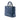 Blue Dior Large Patent Cannage Lady Dior Satchel