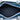 Blue Dior Large Patent Cannage Lady Dior Satchel