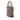 Beige Fendi Zucchino Canvas Chef Front Pocket Shopping Tote