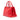 Red Bottega Veneta Medium Nappa Intrecciato Roma Tote