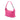Pink Bottega Veneta Quilted Nappa Bubble Shoulder Bag
