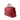Red Gucci Large Calfskin Bamboo Shopper Satchel