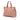 Pink Gucci Leather Bamboo Tassel Satchel