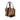 Beige Gucci Horsebit Canvas Web Treasure Handbag