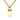 Gold Chanel CC Gold Plated Stone Oval Pendant Necklace