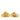Gold Chanel CC Gold Plated Round Clip On Earrings