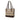 Beige Burberry House Check Canvas Tote